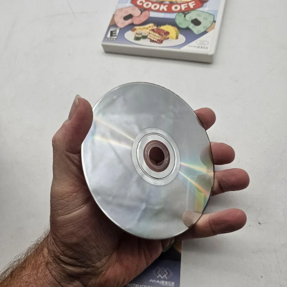 Cooking Mama Cook Off Nintendo Wii Complete CIB Game Case Manual Family Cooking
